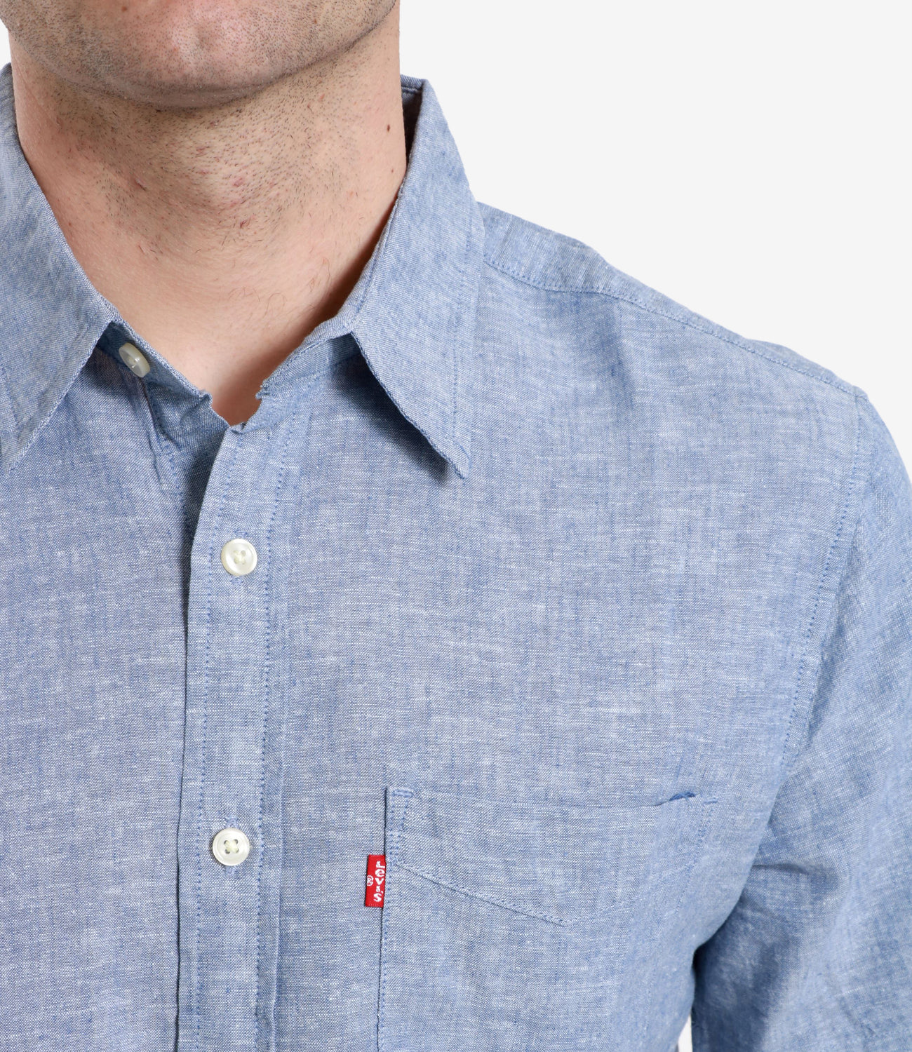 Levis | S/S Sunset Blue Denim Shirt