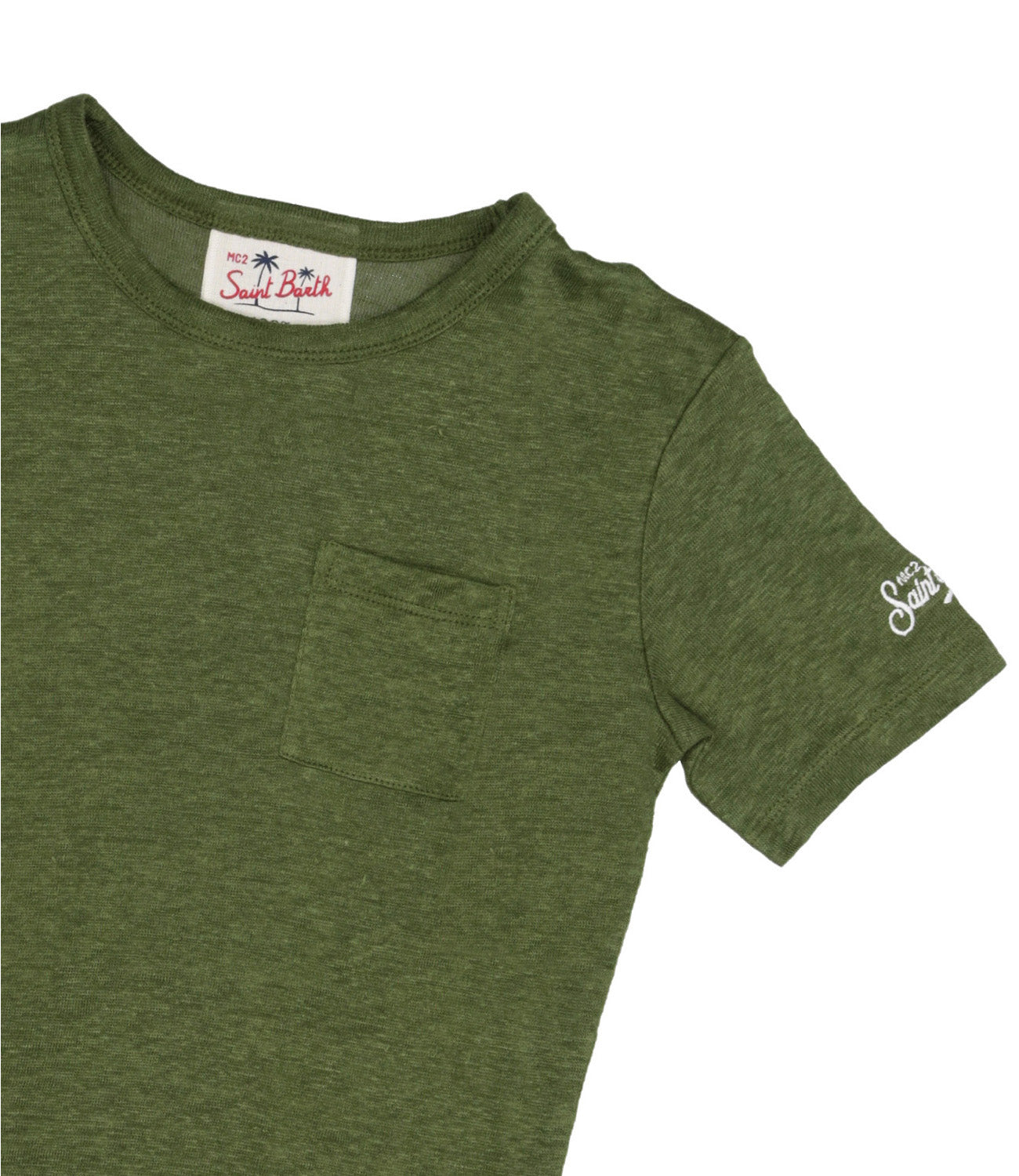 MC2 Saint Barth Kids | T-Shirt Military Green