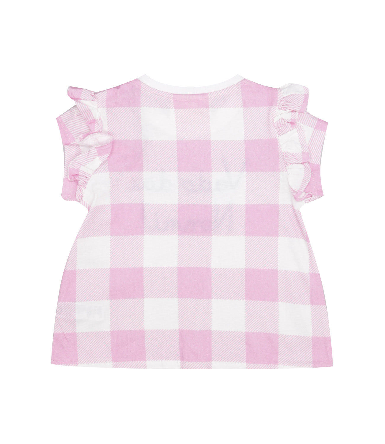 MC2 Saint Barth Kids | Pink and White T-Shirt
