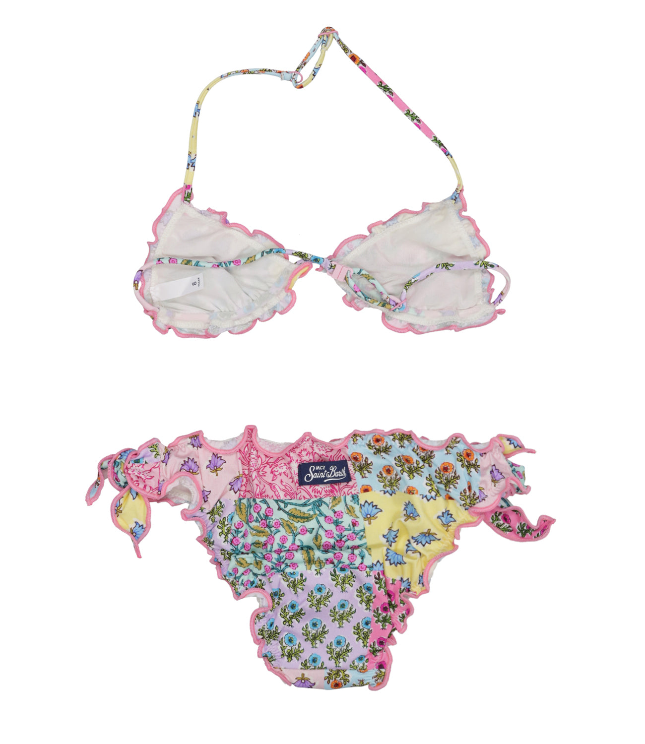 MC2 Saint Barth | Costume Bikini Cris Rosa e Multicolor