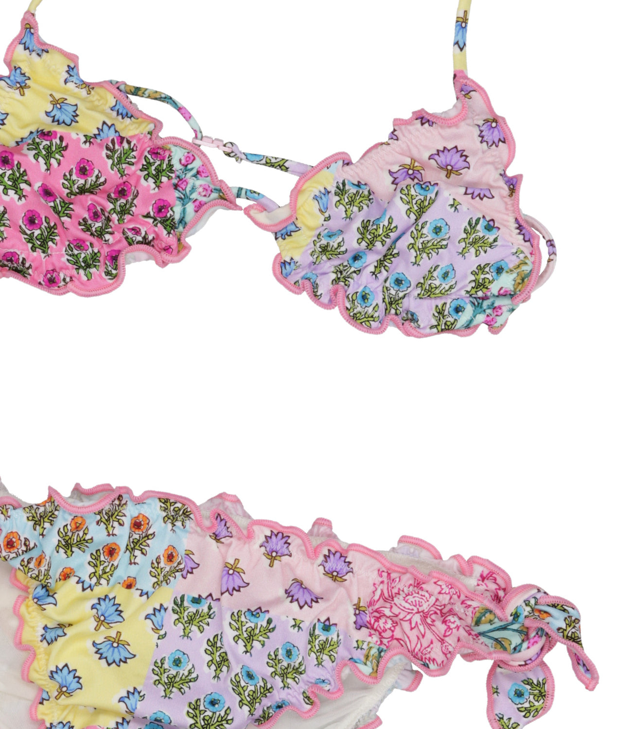 MC2 Saint Barth | Costume Bikini Cris Rosa e Multicolor