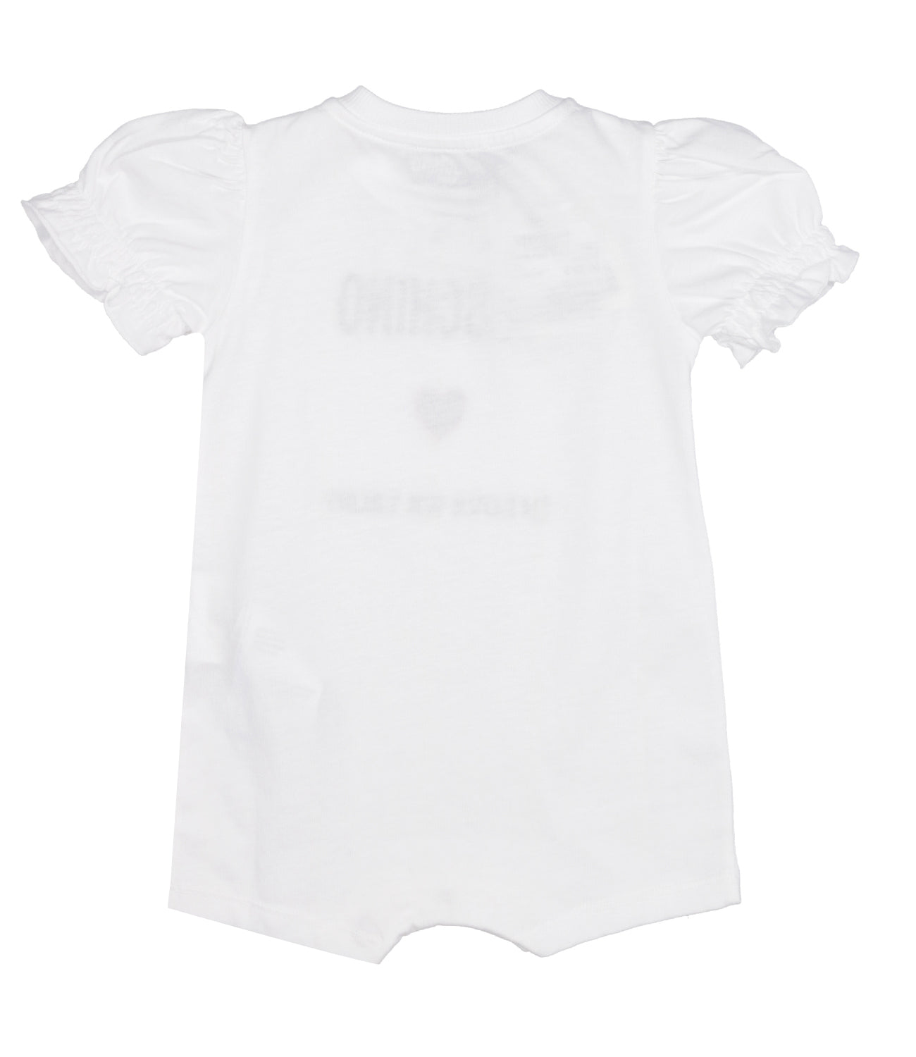 Moschino Baby | White Sleepsuit