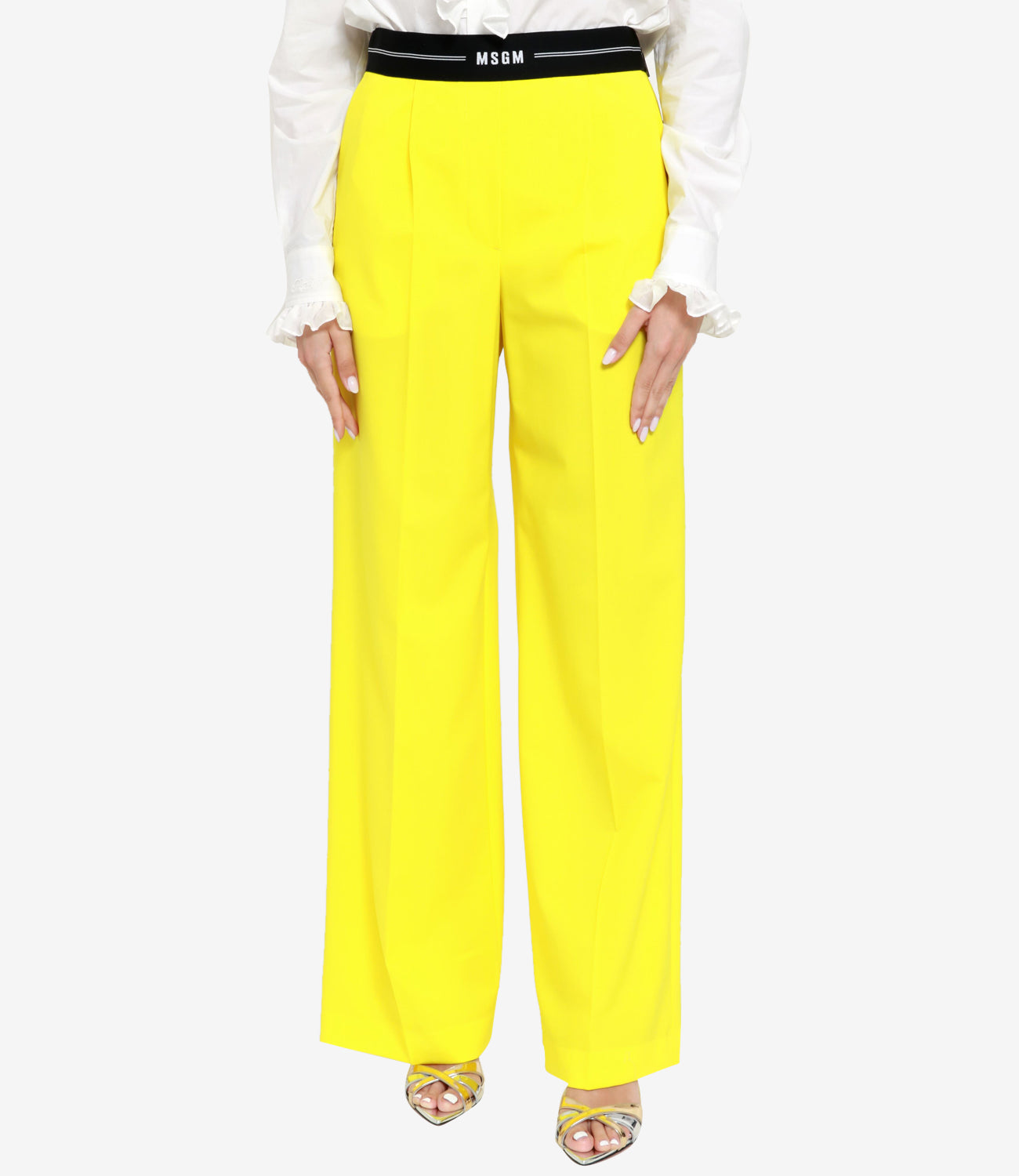 MSGM | Yellow Trousers
