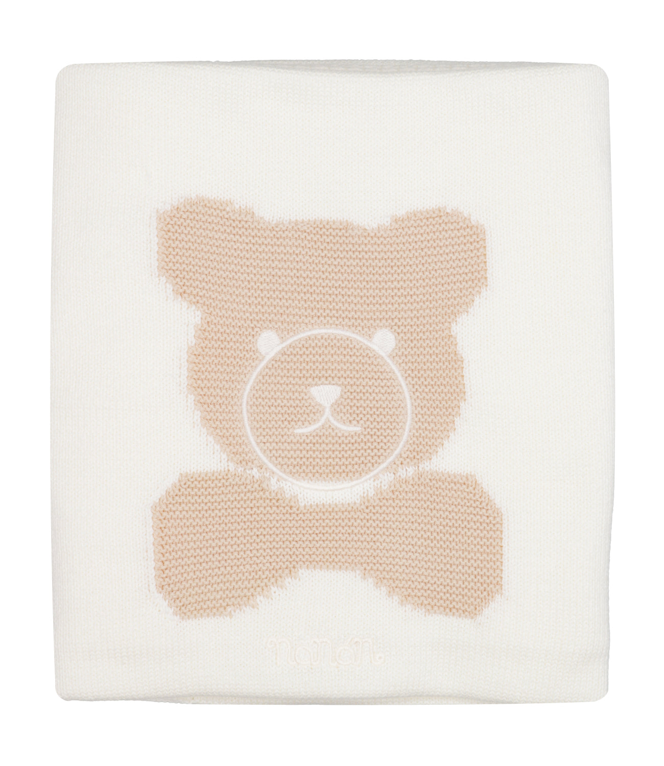 Nanan | White and Pink Blanket