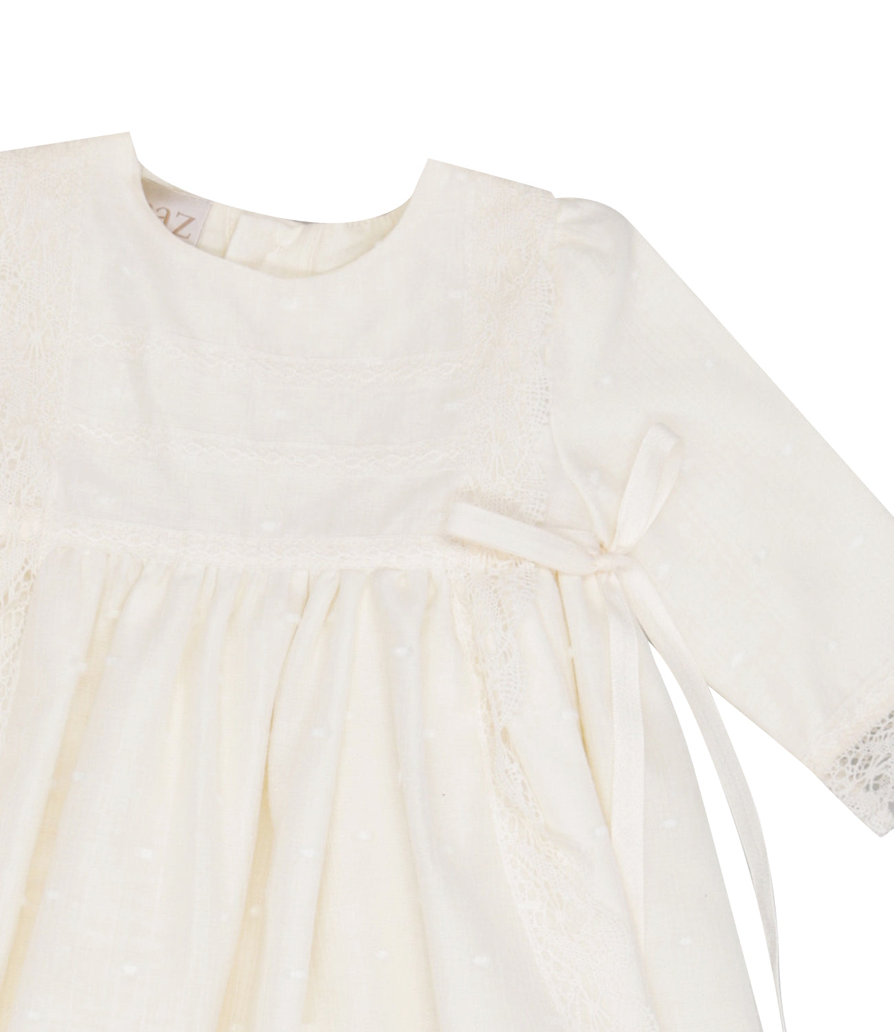 Paz Rodriguez | Set Abito e Cappello Beige