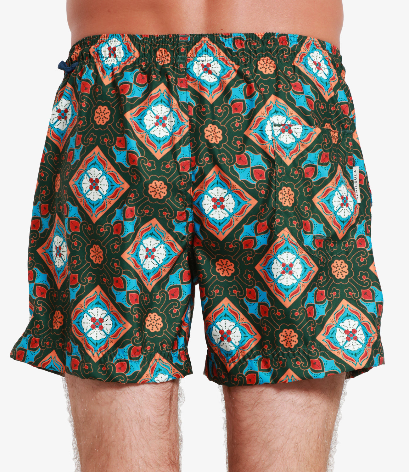 Peninsula Swim&Wear | Costume Boxer Verde e Arancio