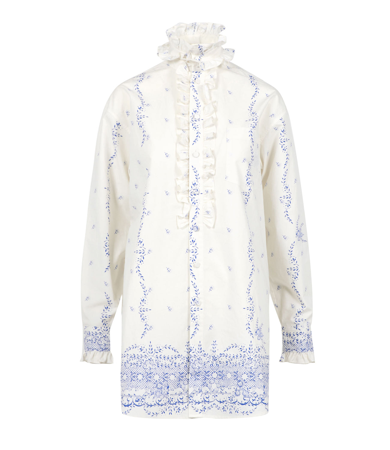 sachin and babi light blue dress PHILOSOPHY LORENZO SERAFINI ivory ethnic boho embroidery anglais maxi dress  IT38 at 1stDibs main image 1