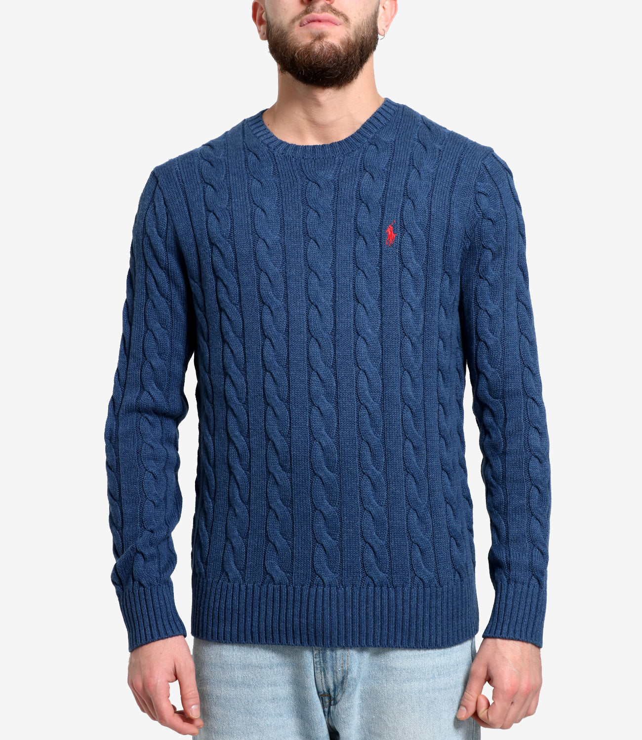 Polo Ralph Lauren | Open Blue Sweater