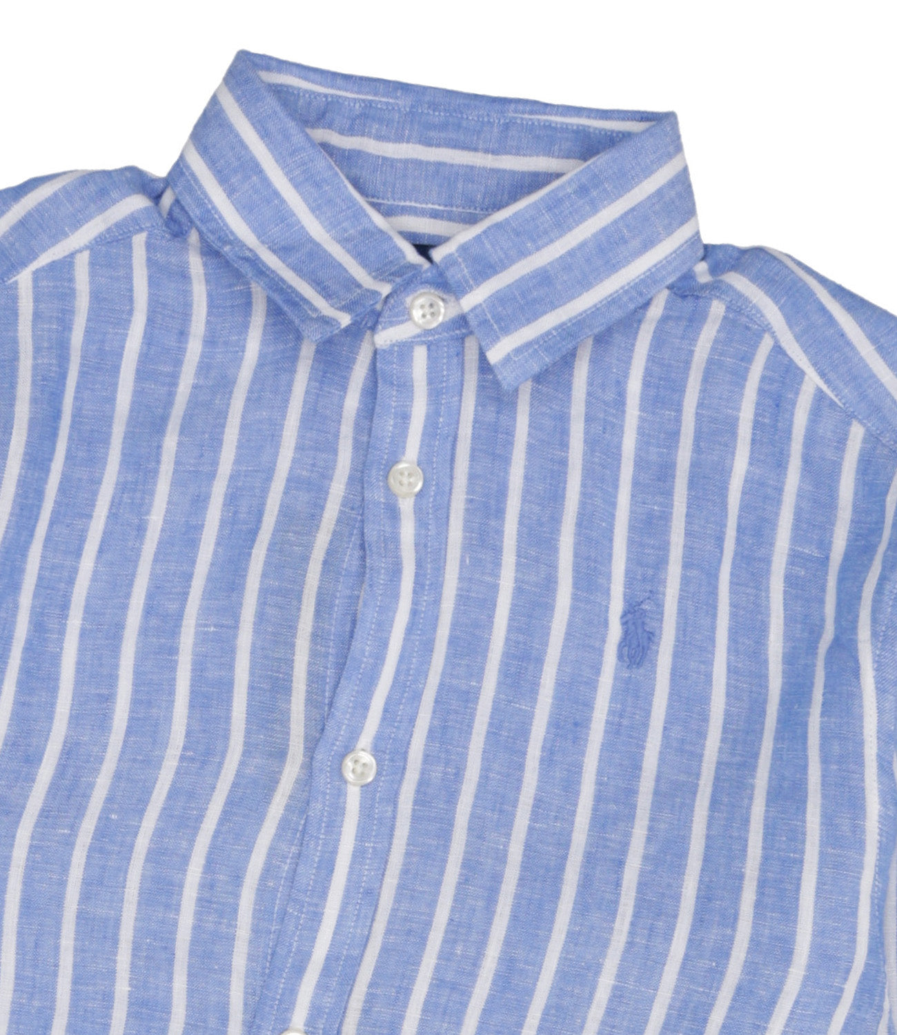 Ralph Lauren Childrenswear | White and Blue Shirt