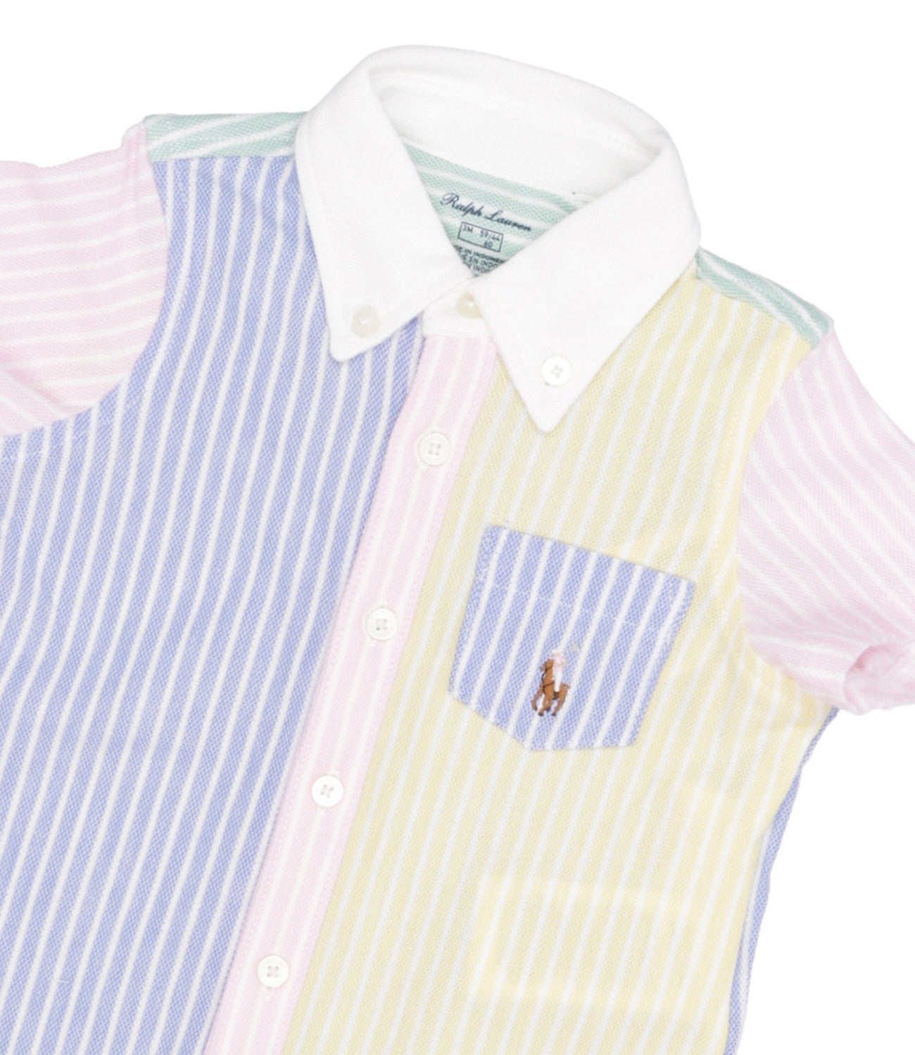 Ralph Lauren Childrenswear | Tutina Azzurro e Giallo