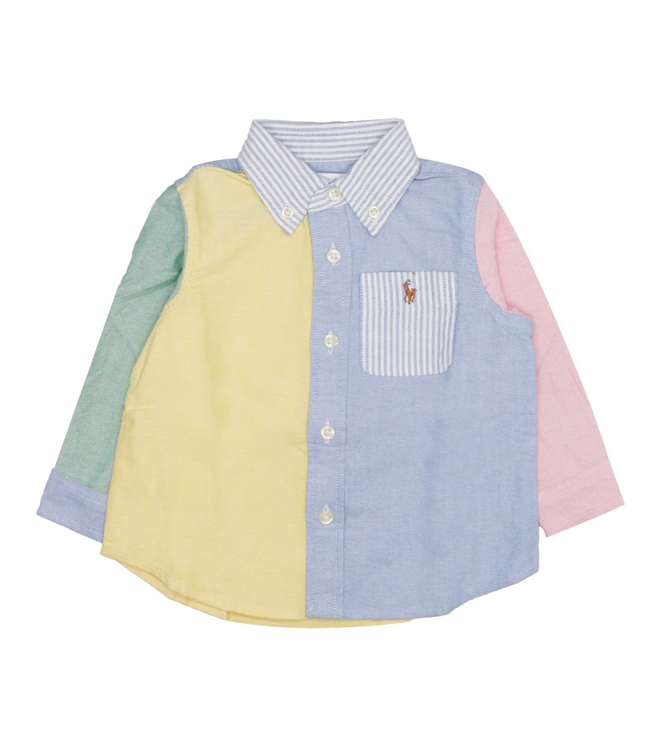 Ralph Lauren Childrenswear | Camicia Gialla e Celeste