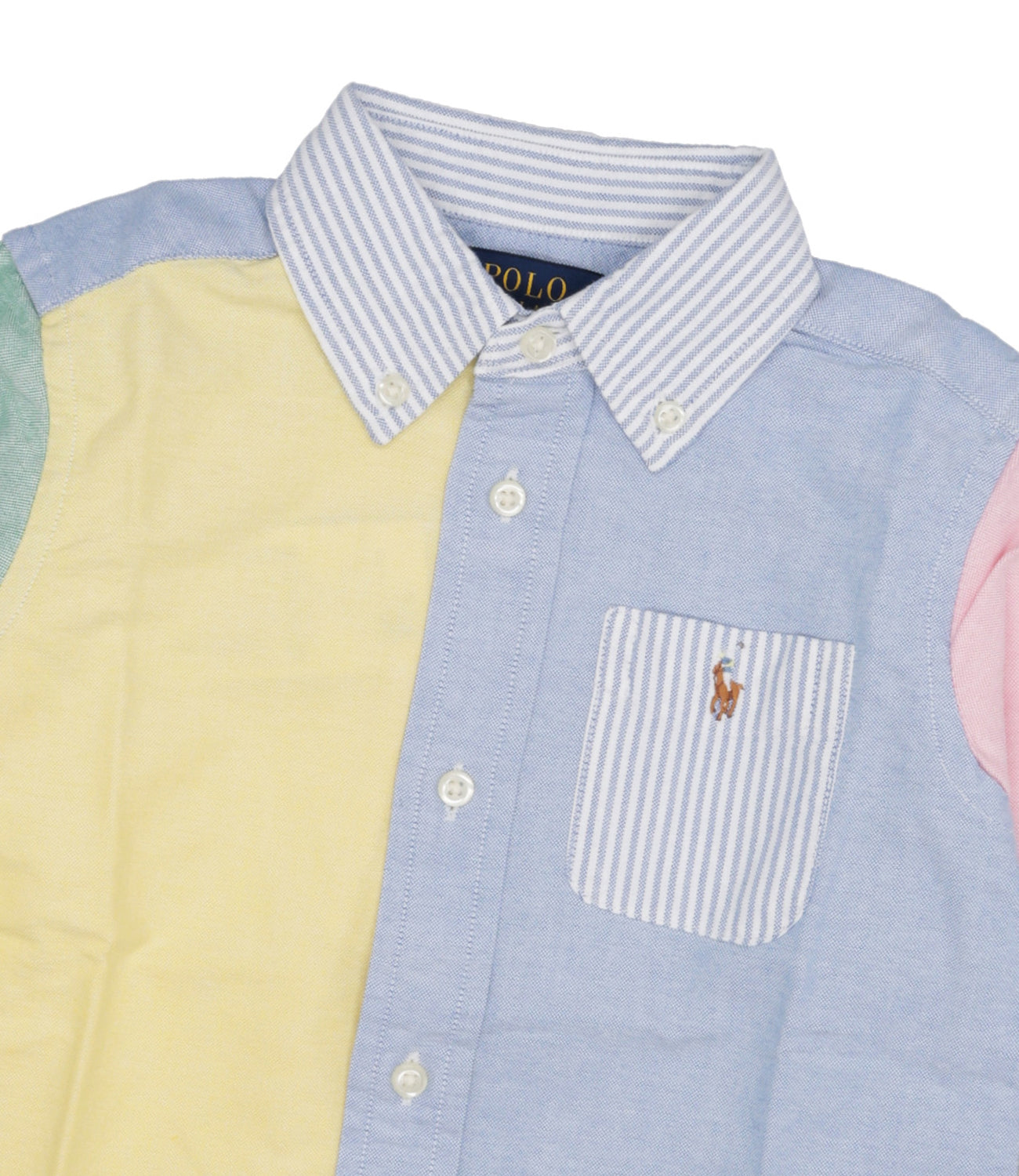 Ralph Lauren Childrenswear | Yellow and Light Blue Shirt