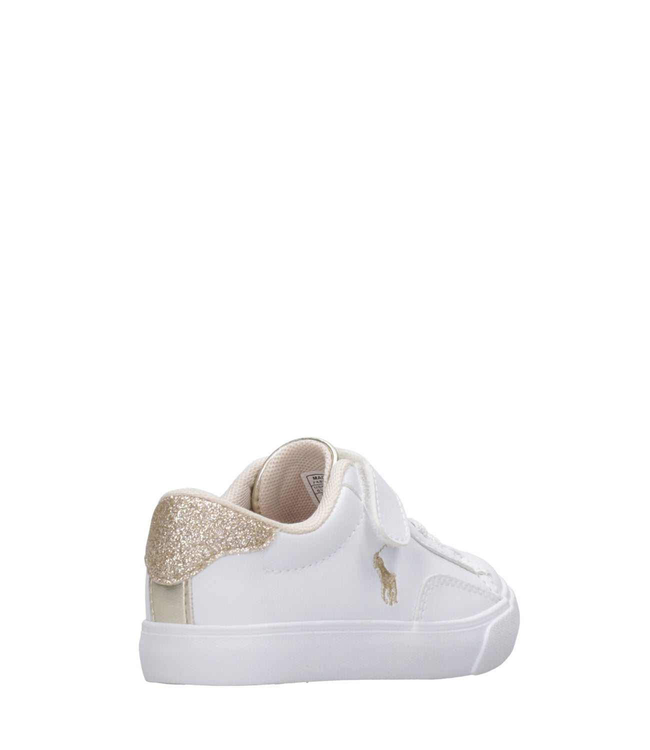 Ralph Lauren Childrenswear | Sneakers Theron V PS Bianco e Oro