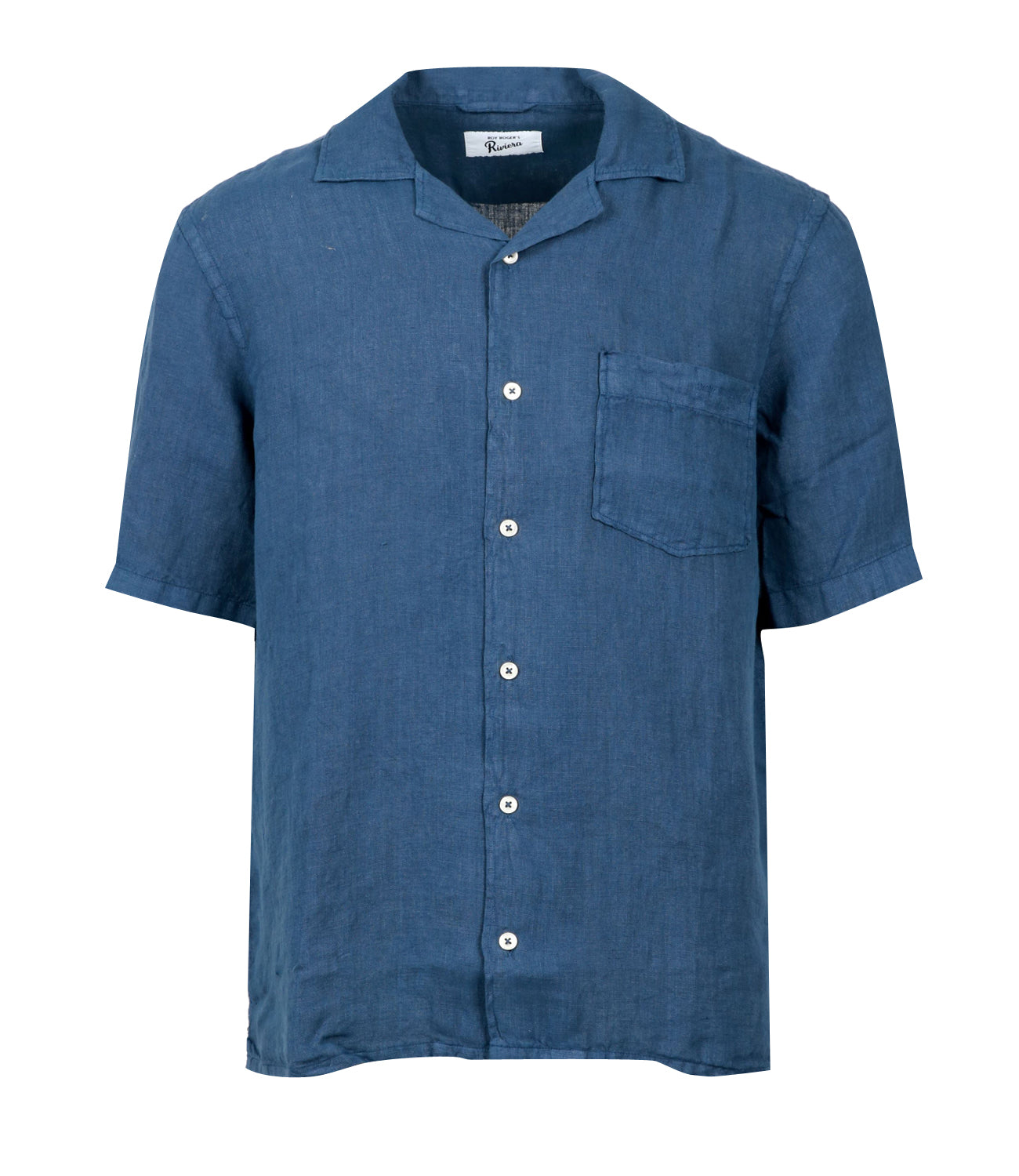 Roy Roger's Riviera | Navy Blue Bowling Shirt
