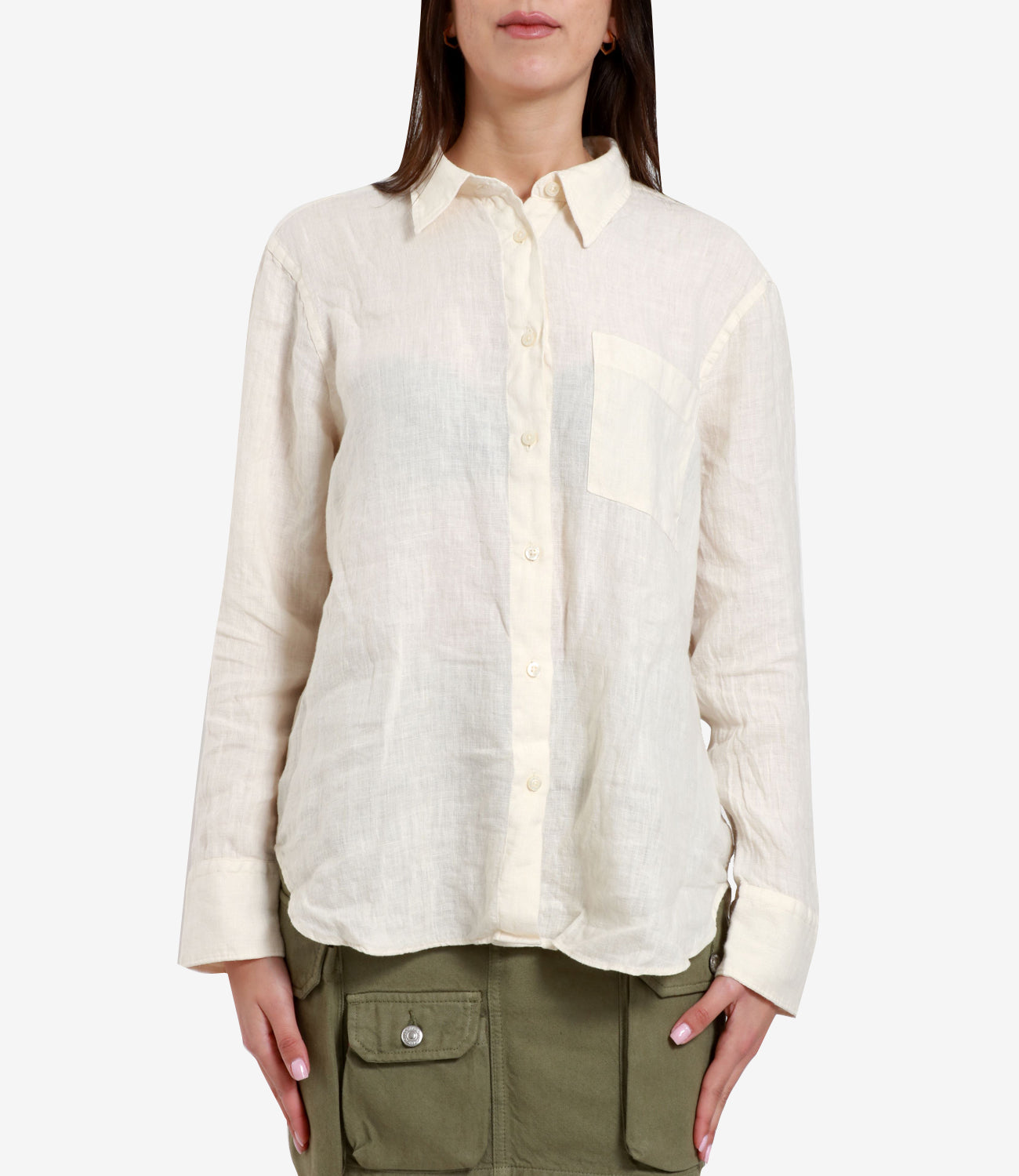 Roy Roger's | Easy White Milk Shirt