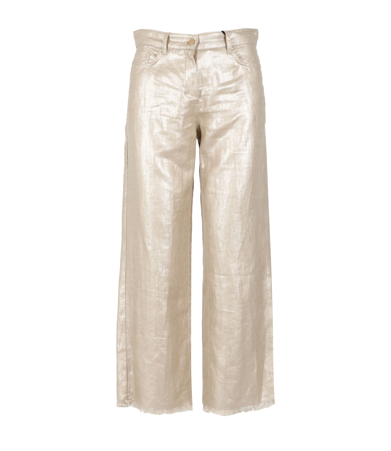 S Max Mara | Gold Bouquet Pant