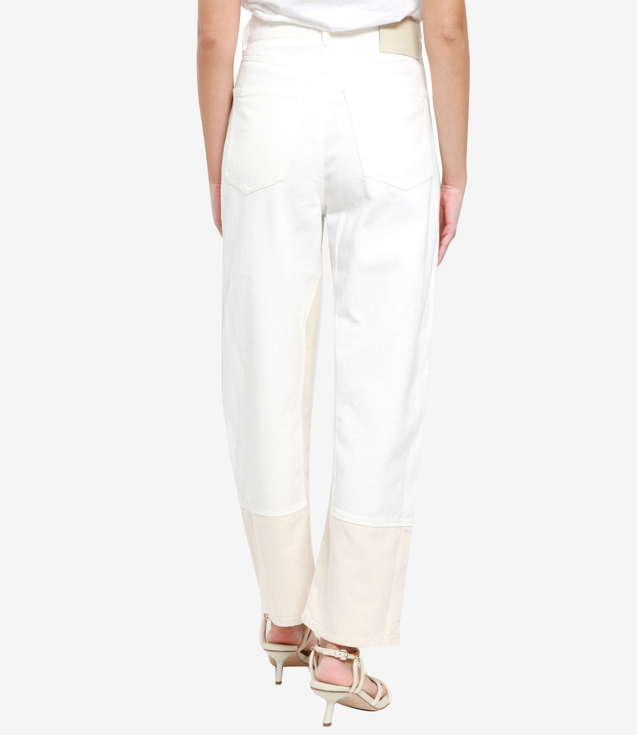 Sportmax | Jeans Zenica Bianco e Beige
