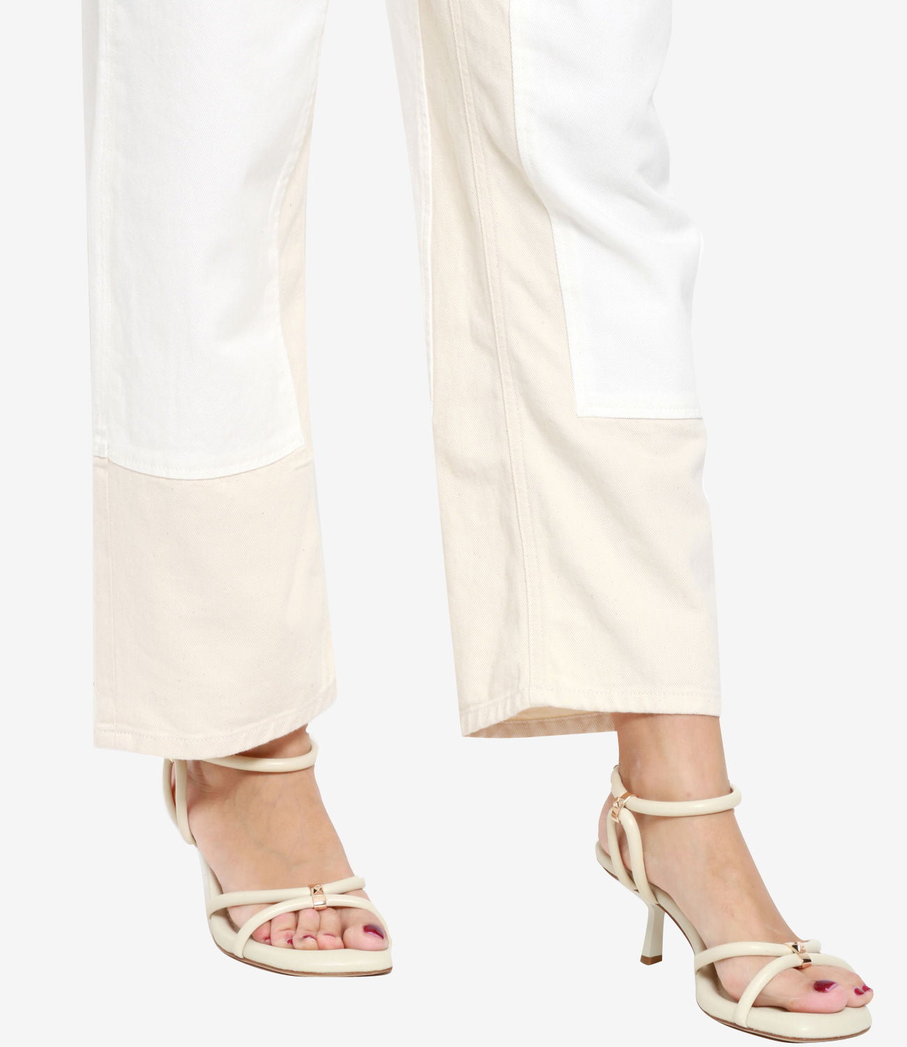 Sportmax | Jeans Zenica Bianco e Beige