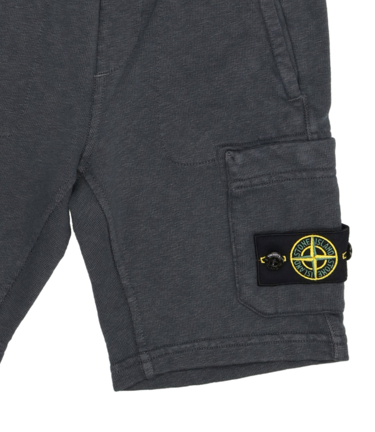 Stone Island Junior | Bermuda Sportivo Blu Acciaio