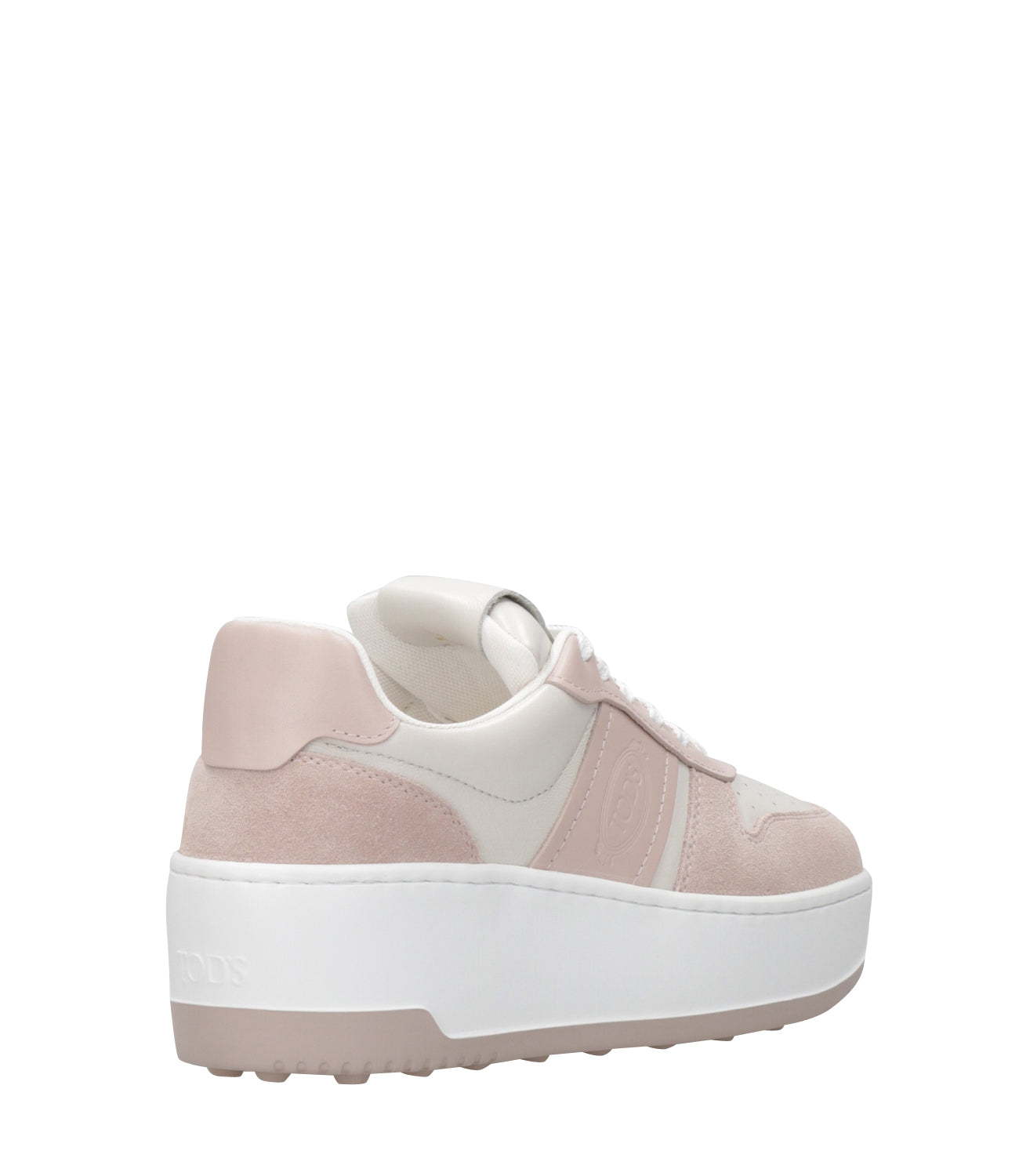Tod's | White and Pink Sneakers