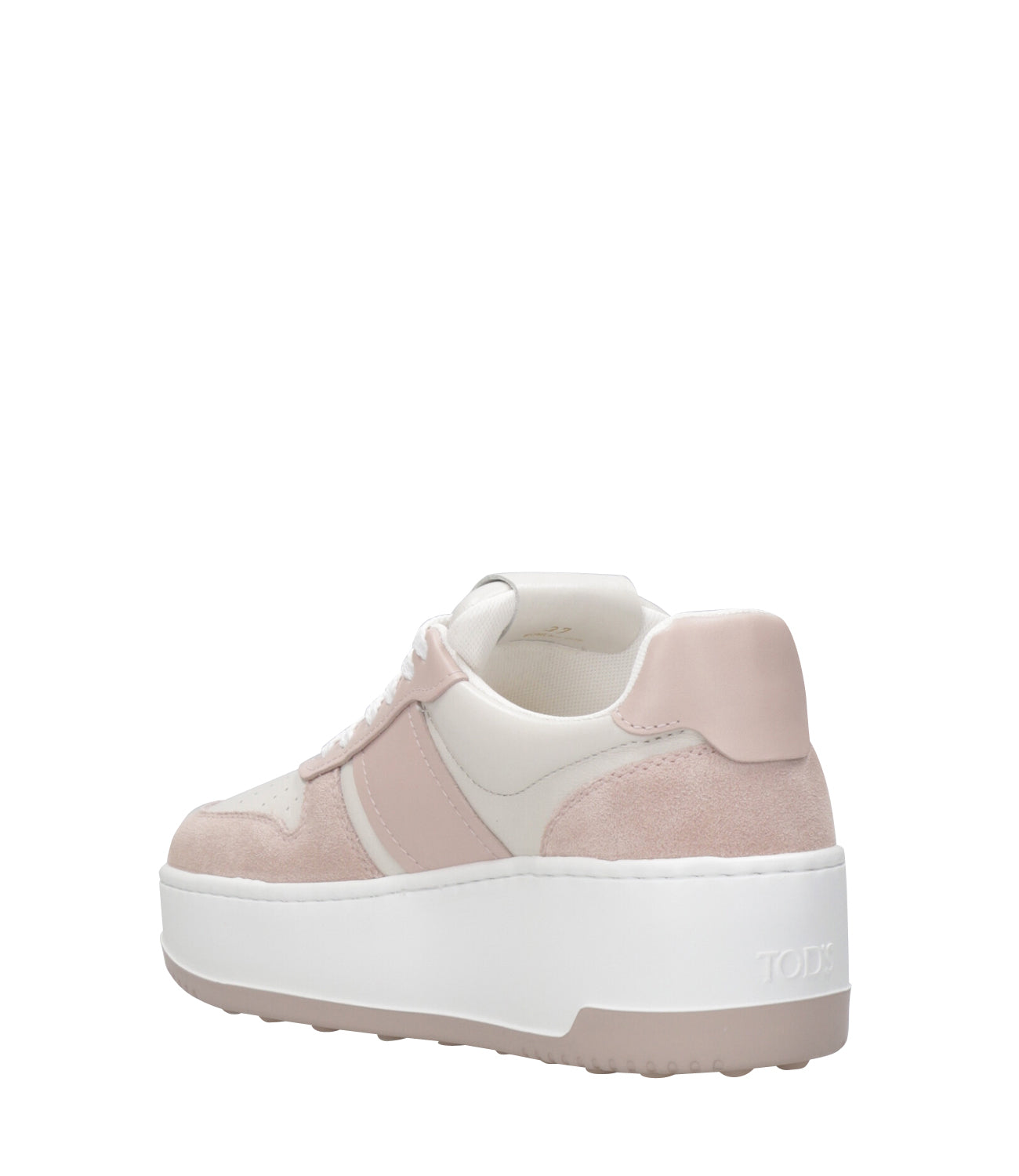 Tod's | White and Pink Sneakers