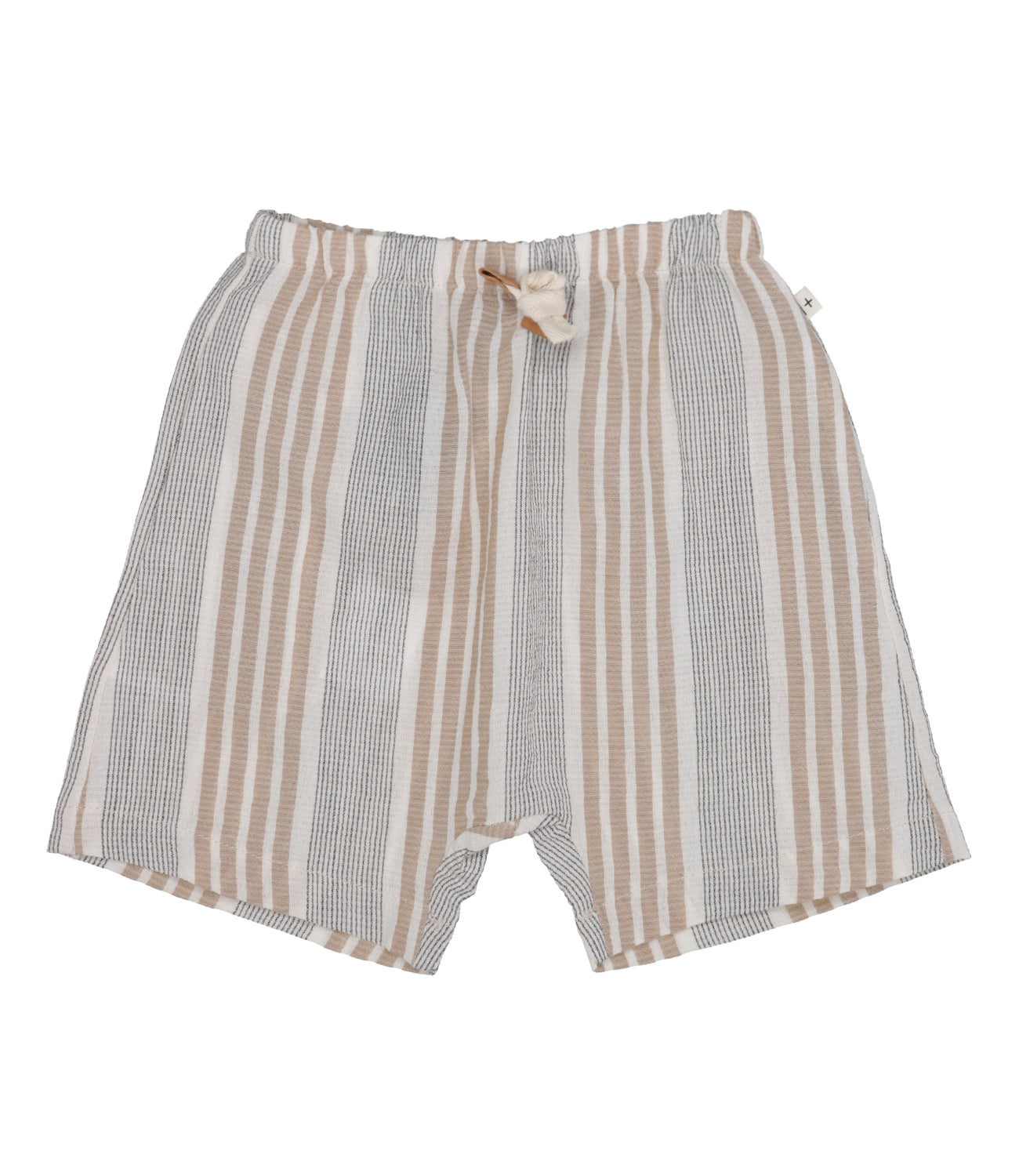 1+ in the family | Sand and Navy Blue Bermuda Shorts