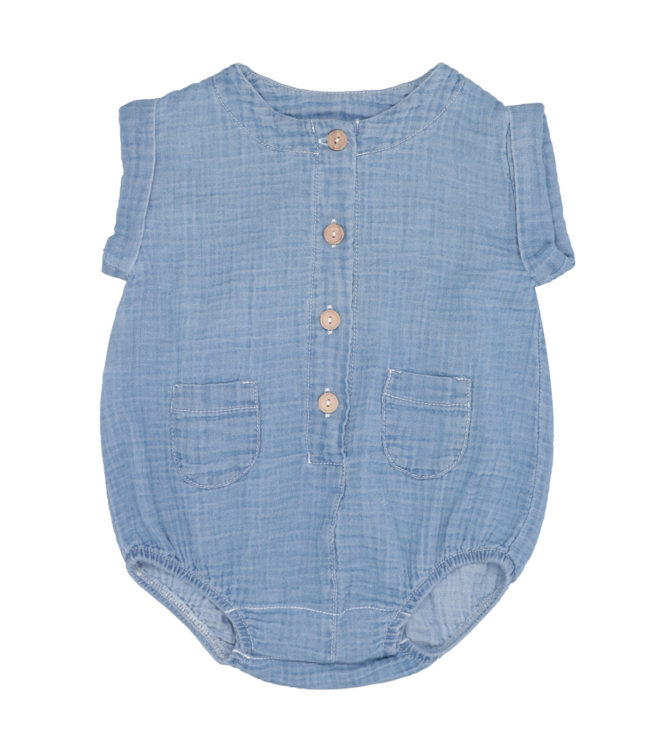 1+ in the family | Denim rompers