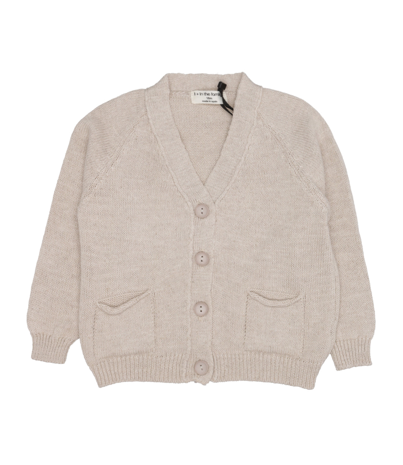 1+ in the family | Cardigan Beige