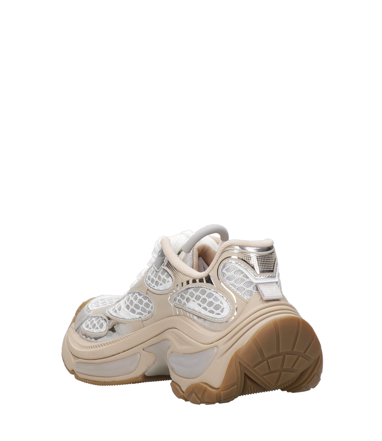 Ash Sport | Sneakers Play Argento e Ecru