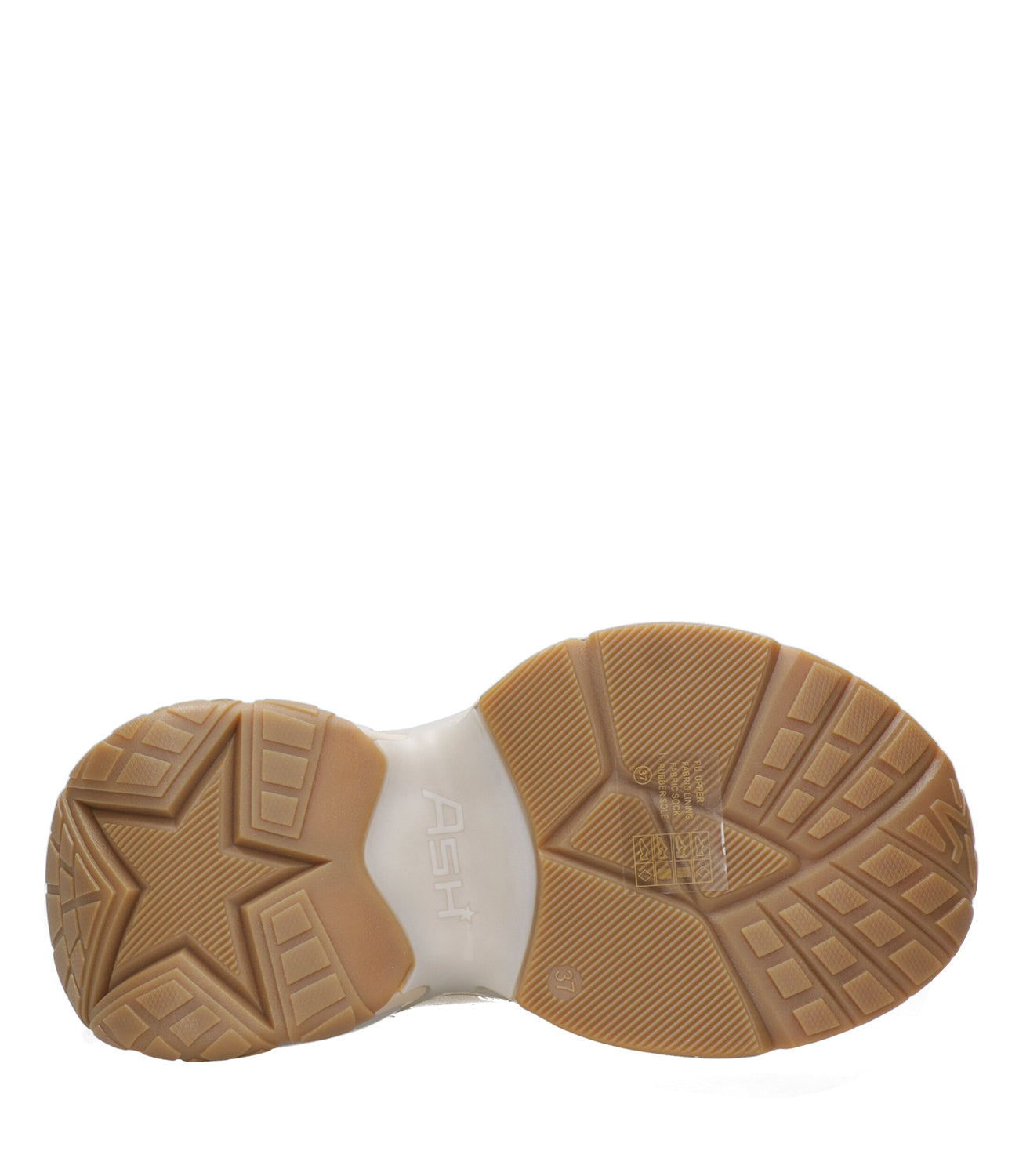 Ash Sport | Sneakers Play Argento e Ecru