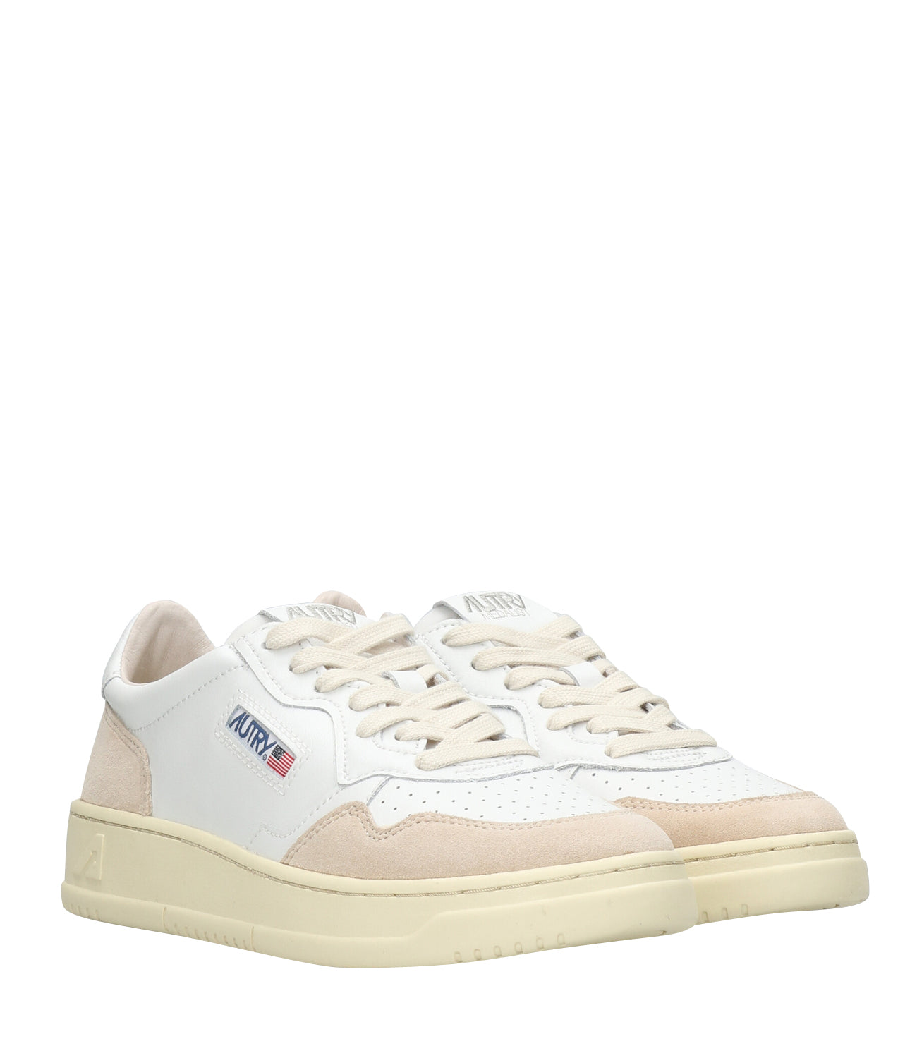 Autry | Sneakers Medalist Low Woman Bianca e Carne