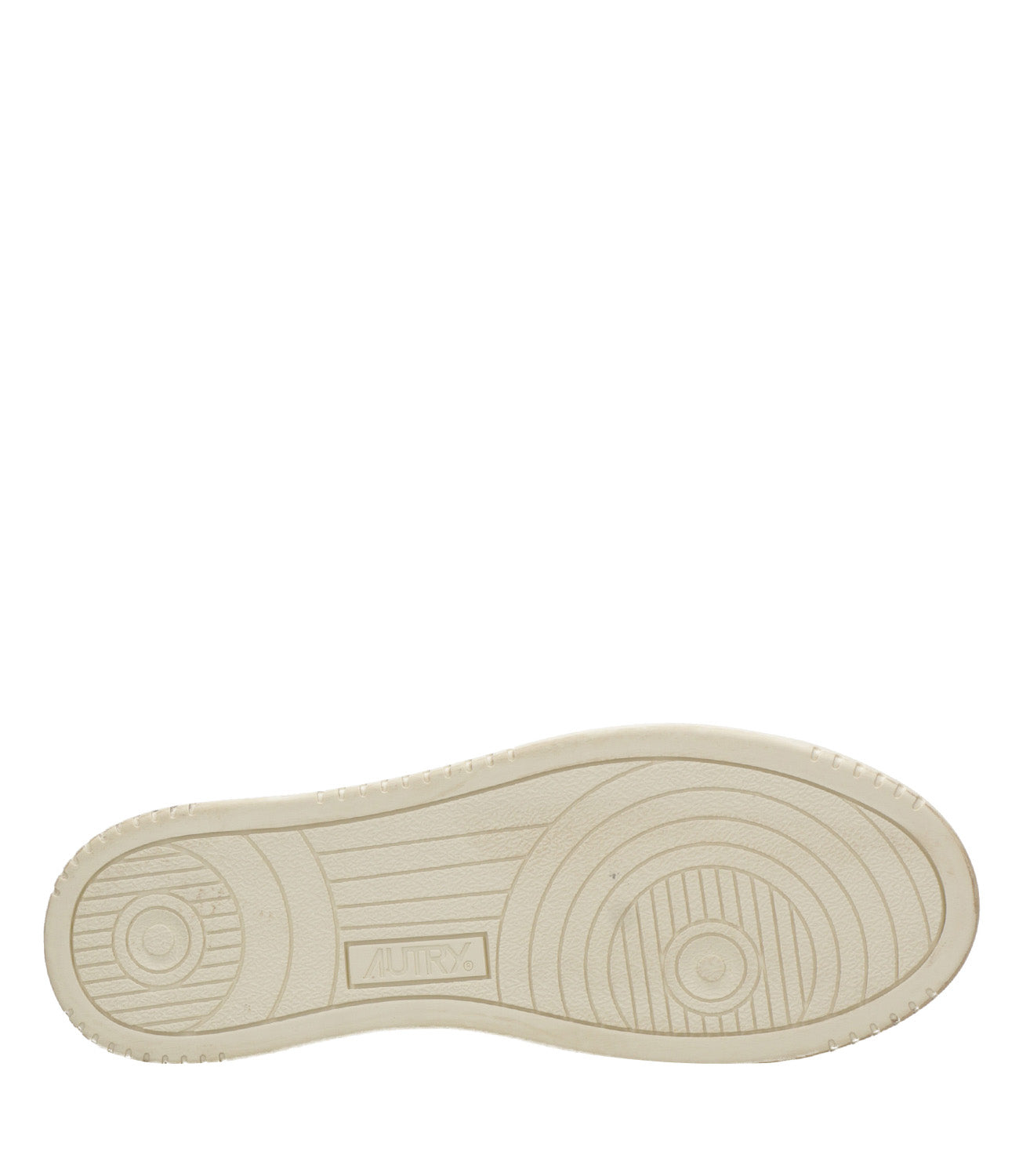 Autry | Sneakers Sup Vint Low Man Bianco e Cognac