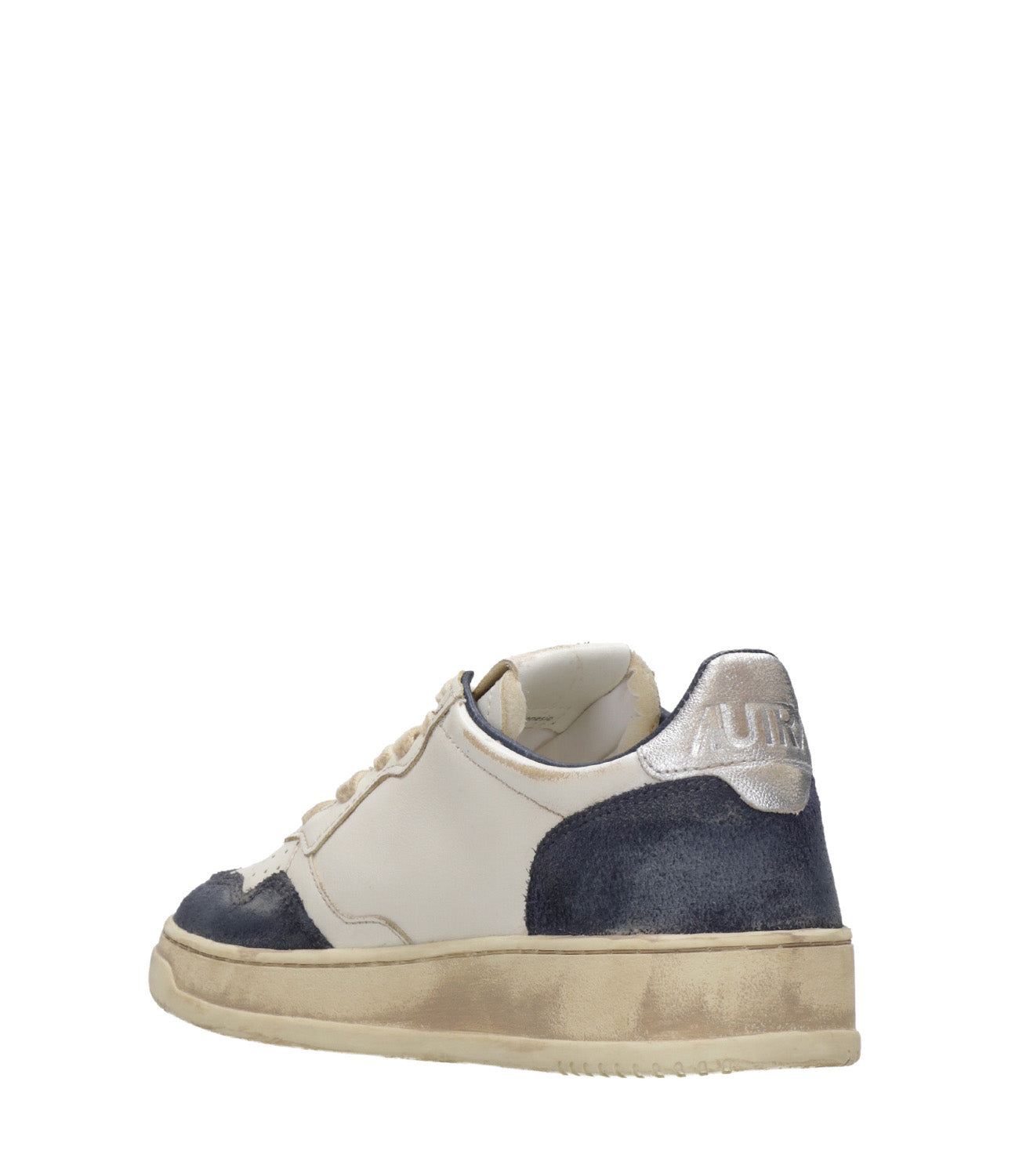 Autry | Sneakers Sup Vint Low Man Bianco e Blu