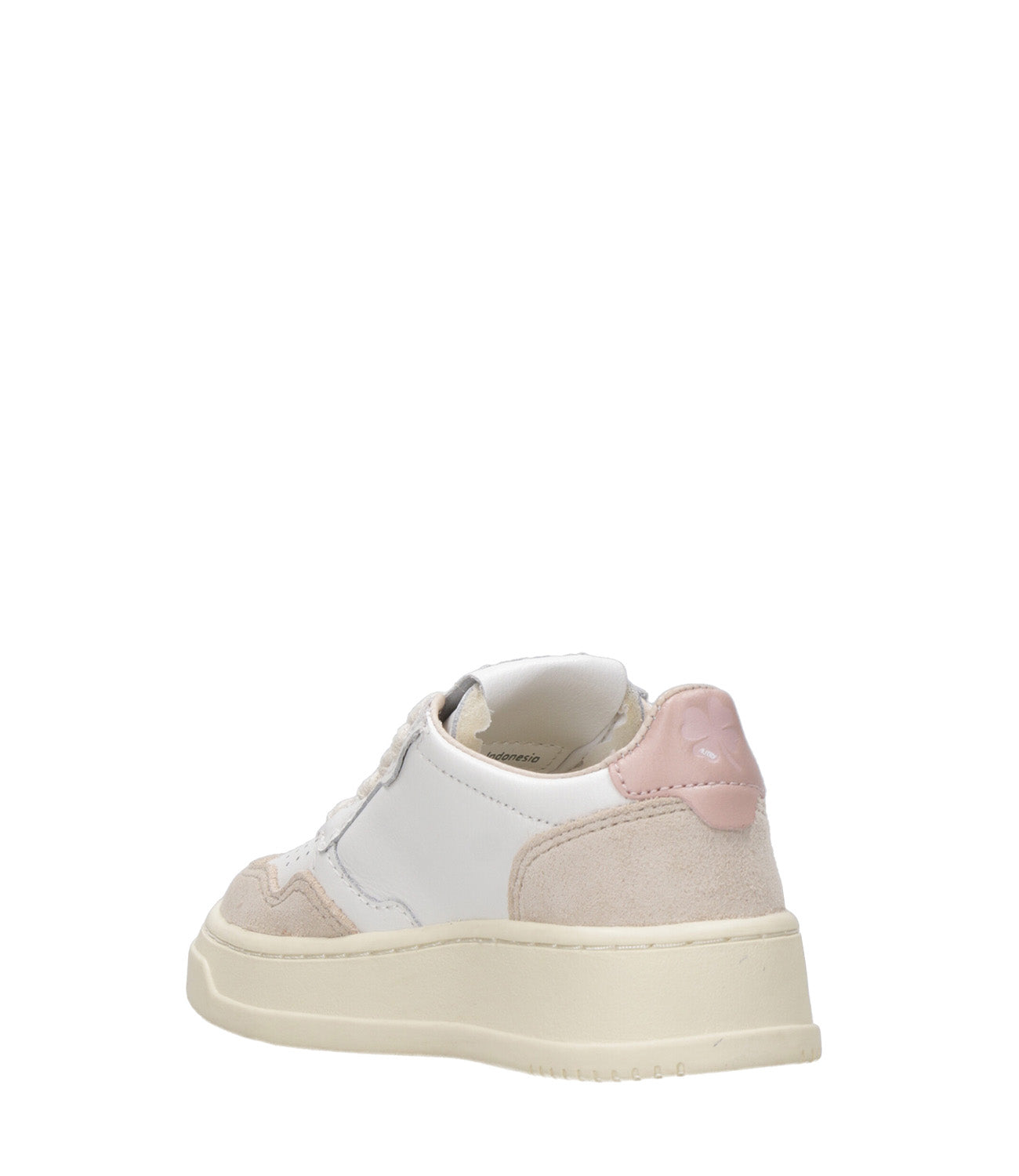 Autry Kids | Sneakers Medalist Low Bianco e Rosa
