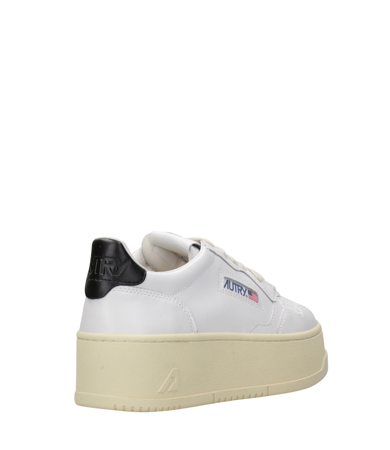 Autry | Sneakers Platform Low Woman Bianca e Nera