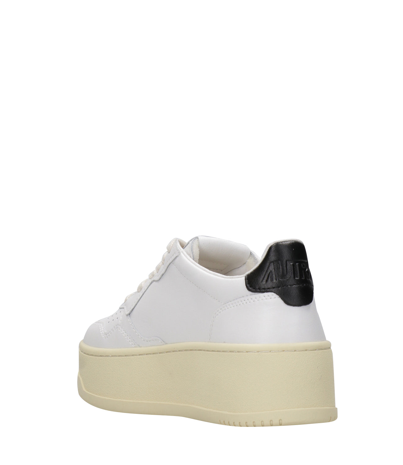 Autry | Sneakers Platform Low Woman Bianca e Nera