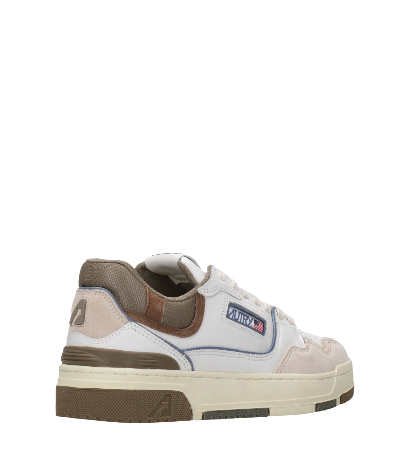 Autry | Sneakers CLC Low Man White and Tobacco