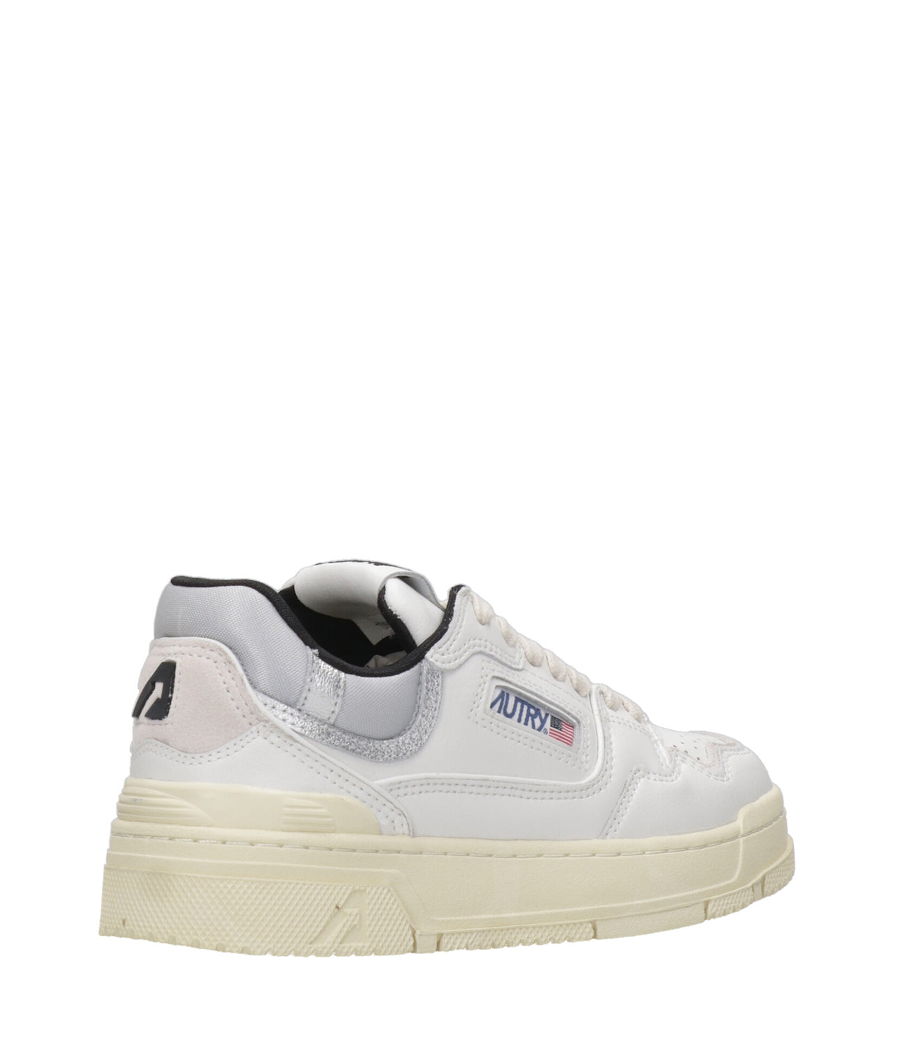 Autry | Sneakers CLC Low Woman Bianca Nero e Grigio