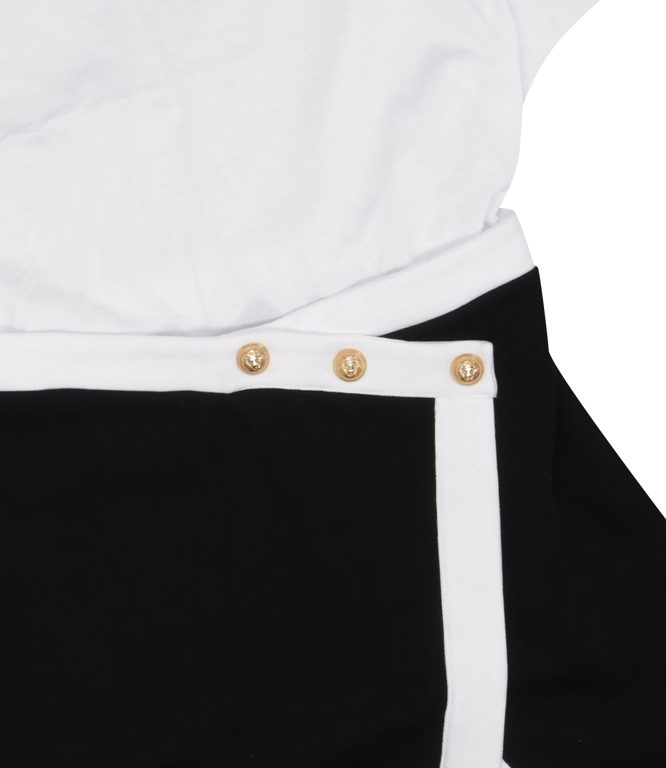 Balmain Kids | Abito Bianco e Nero