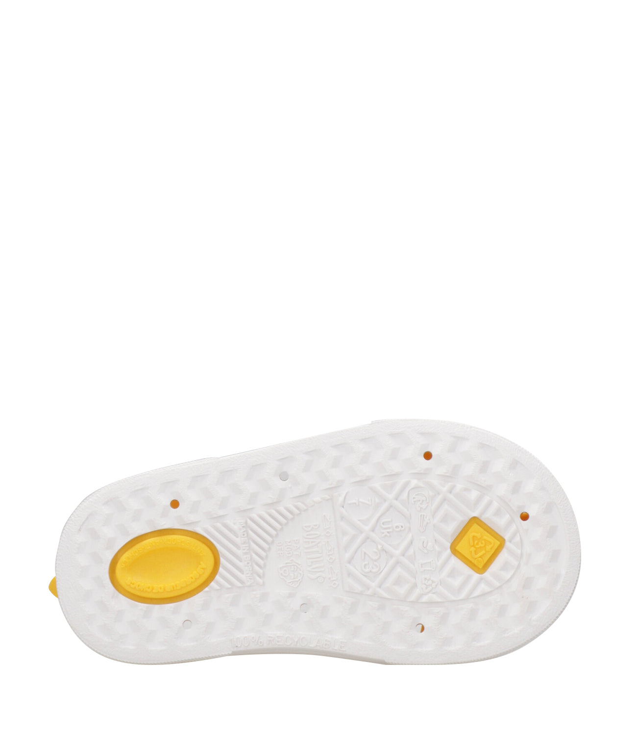 Boatilus | Sandalo Bloty Ragnetto Giallo e Bianco