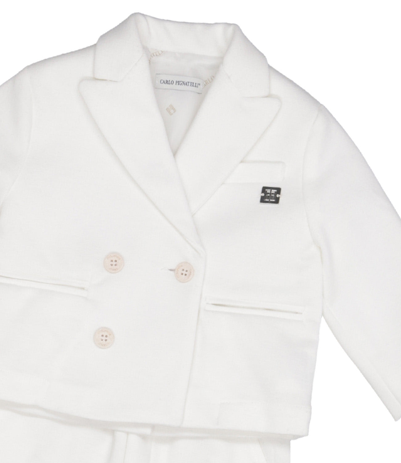 Carlo Pignatelli Junior | Set Giacca e Pantalone Panna