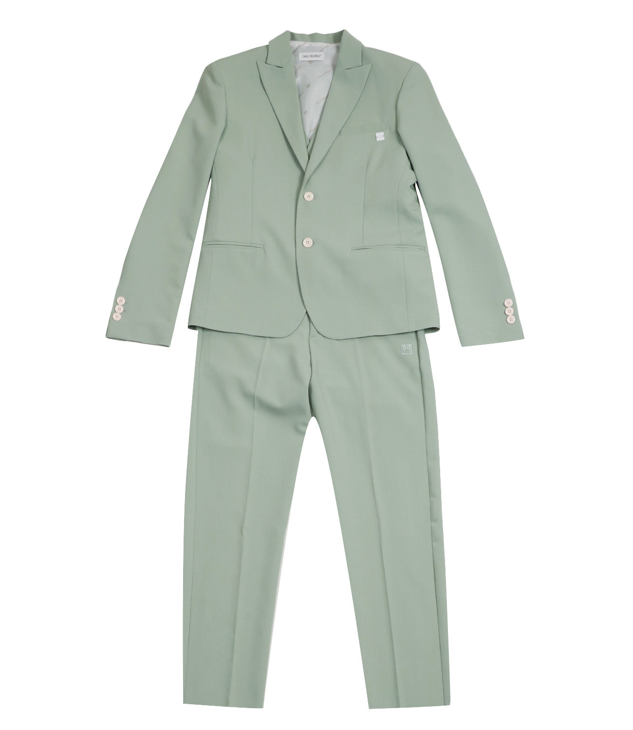 Carlo Pignatelli Junior | Pistachio Jacket Gilet and Trouser Suit Set