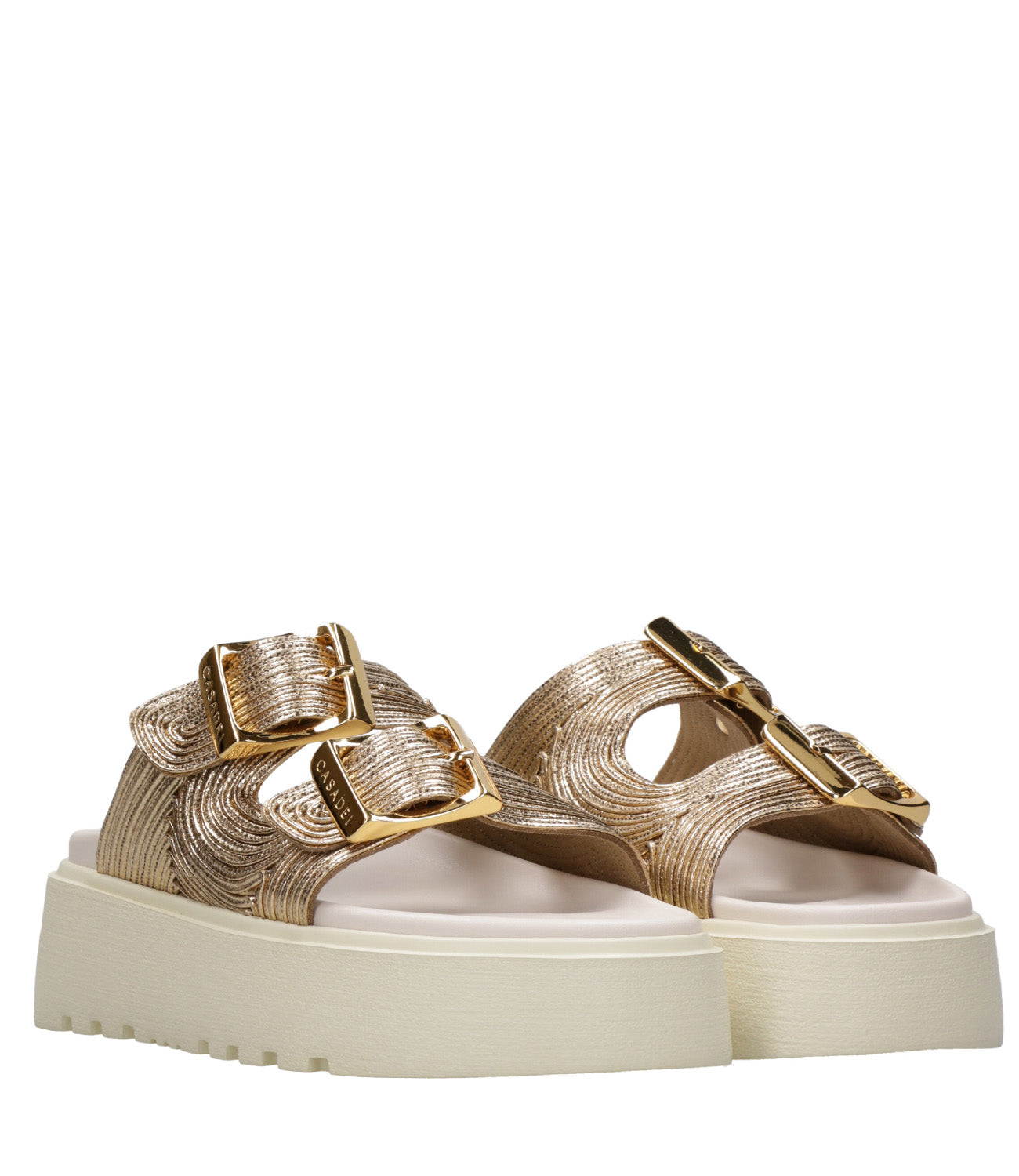 Casadei | Gold Ciabatta