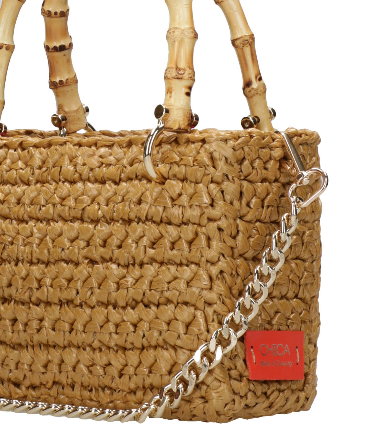 Chica | Borsa a Mano Meteora Beige