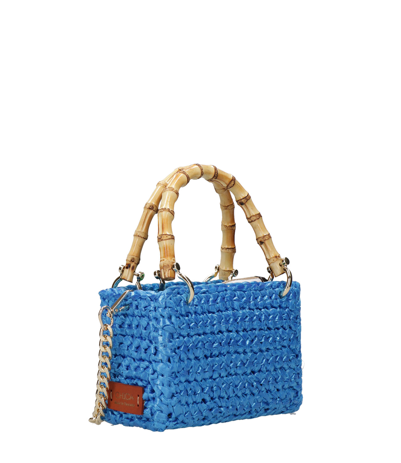 Chica | Borsa a Mano Meteora Cielo