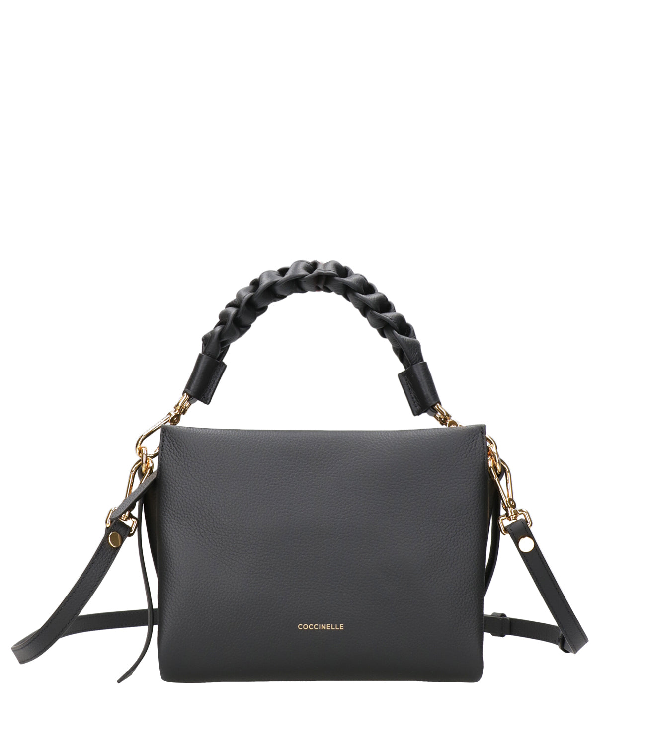 Coccinelle | Boheme Bag Grain Double Small Black