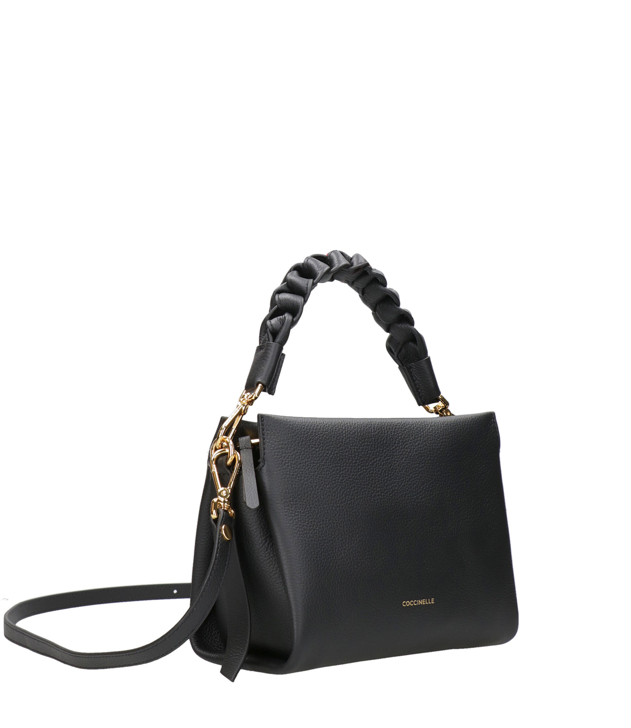 Coccinelle | Boheme Bag Grain Double Small Black