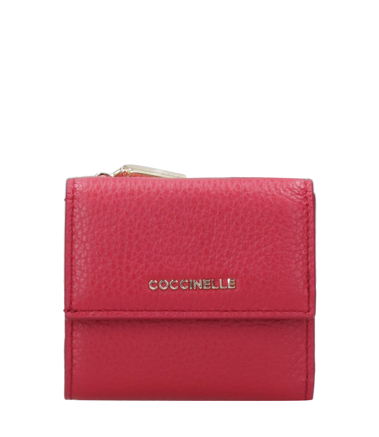 Coccinelle | Portafogli Metallic soft Rosso