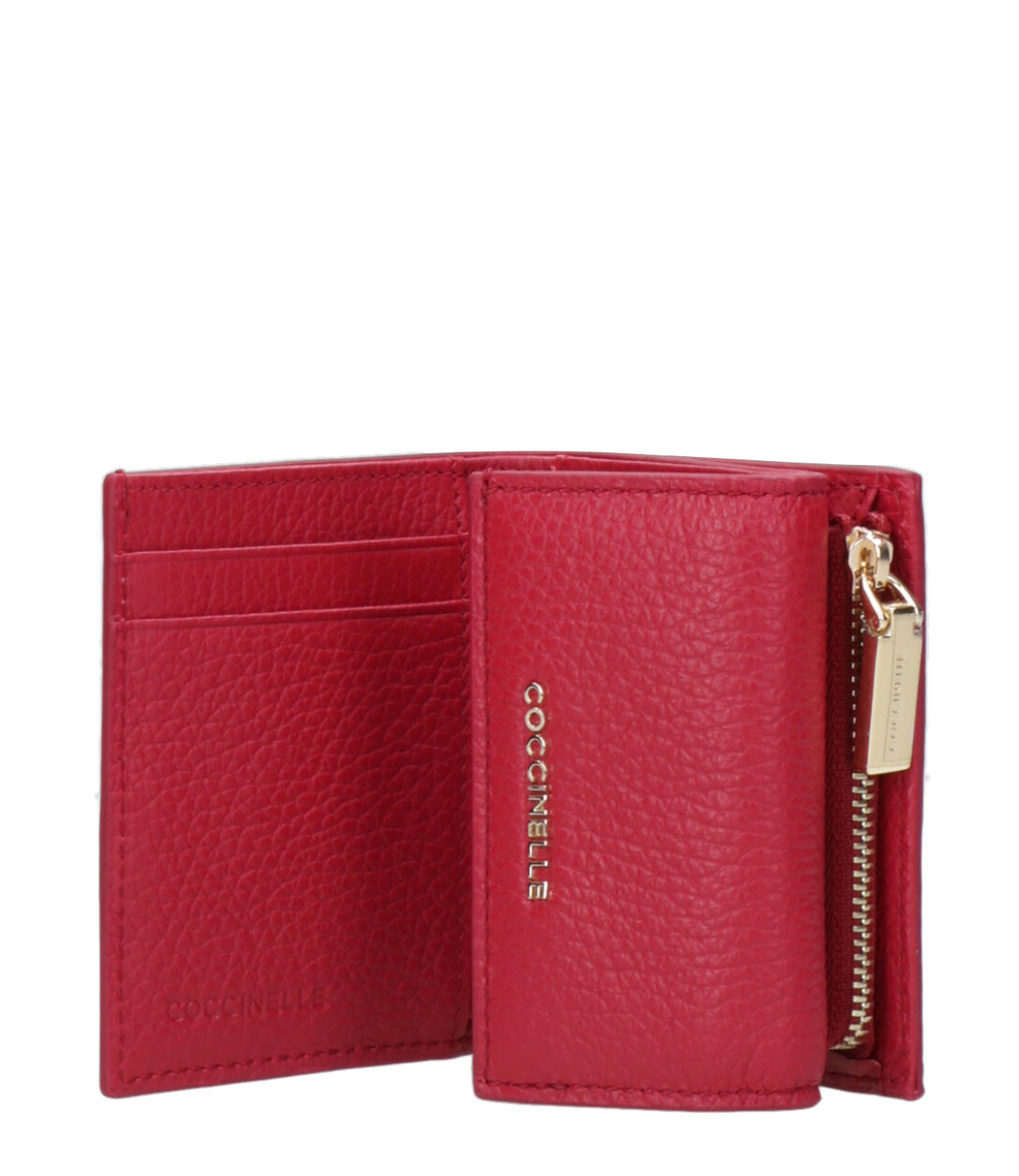 Coccinelle | Portafogli Metallic soft Rosso