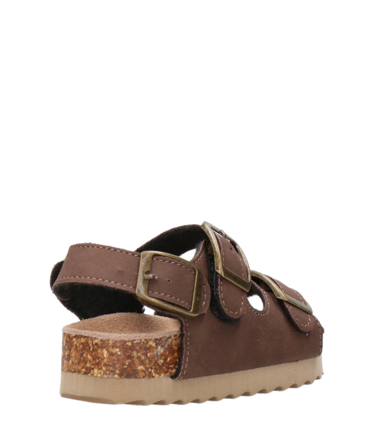 Colors of California Kids | Sandalo 3 Buckles Cognac